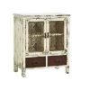 Voigt Antiqued White and Red Console Accent Cabinet by Powell Company -Powell Company Shop antiqued white and red powell company accent cabinets hd1269a19 64 1000