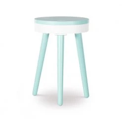 Fannin Aqua Blue Side Table by Powell Company