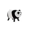 Layla Black and White Panda Bear Kids Stool 24 in. W x 13.50 in. D x 15 in. H by Powell Company -Powell Company Shop black and white powell company kids chairs hd1616y21 64 1000
