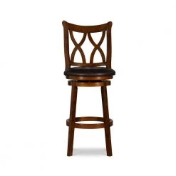 Orono Big and Tall Barstool by Powell Company -Powell Company Shop black brown powell company bar stools hd1046b19bs c3 1000