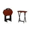 Serpentine Black/Chestnut Tray Table by Powell Company -Powell Company Shop black chestnut powell company end side tables 15a8088tt 64 1000
