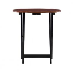 Serpentine Black/Chestnut Tray Table by Powell Company -Powell Company Shop black chestnut powell company end side tables 15a8088tt 66 1000