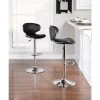 32 in. Adjustable Height Black and Chrome Bar Stool by Powell Company -Powell Company Shop black chrome powell company bar stools 171 890 64 1000