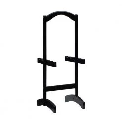 Sarah 23.62 in. W Black & Hazelnut 5 Piece Wood Top Tray Table Set by Powell Company -Powell Company Shop black hazelnut powell company end side tables hd1729tt21 44 1000