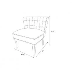 Memphis Black Accent Chair by Powell Company -Powell Company Shop black powell company accent chairs hd1314s19 1f 1000