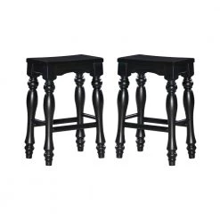 Schroder 24 in. Black Counter Stool by Powell Company