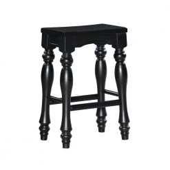 Schroder 24 in. Black Counter Stool by Powell Company -Powell Company Shop black powell company bar stools hd1210d19cs c3 1000