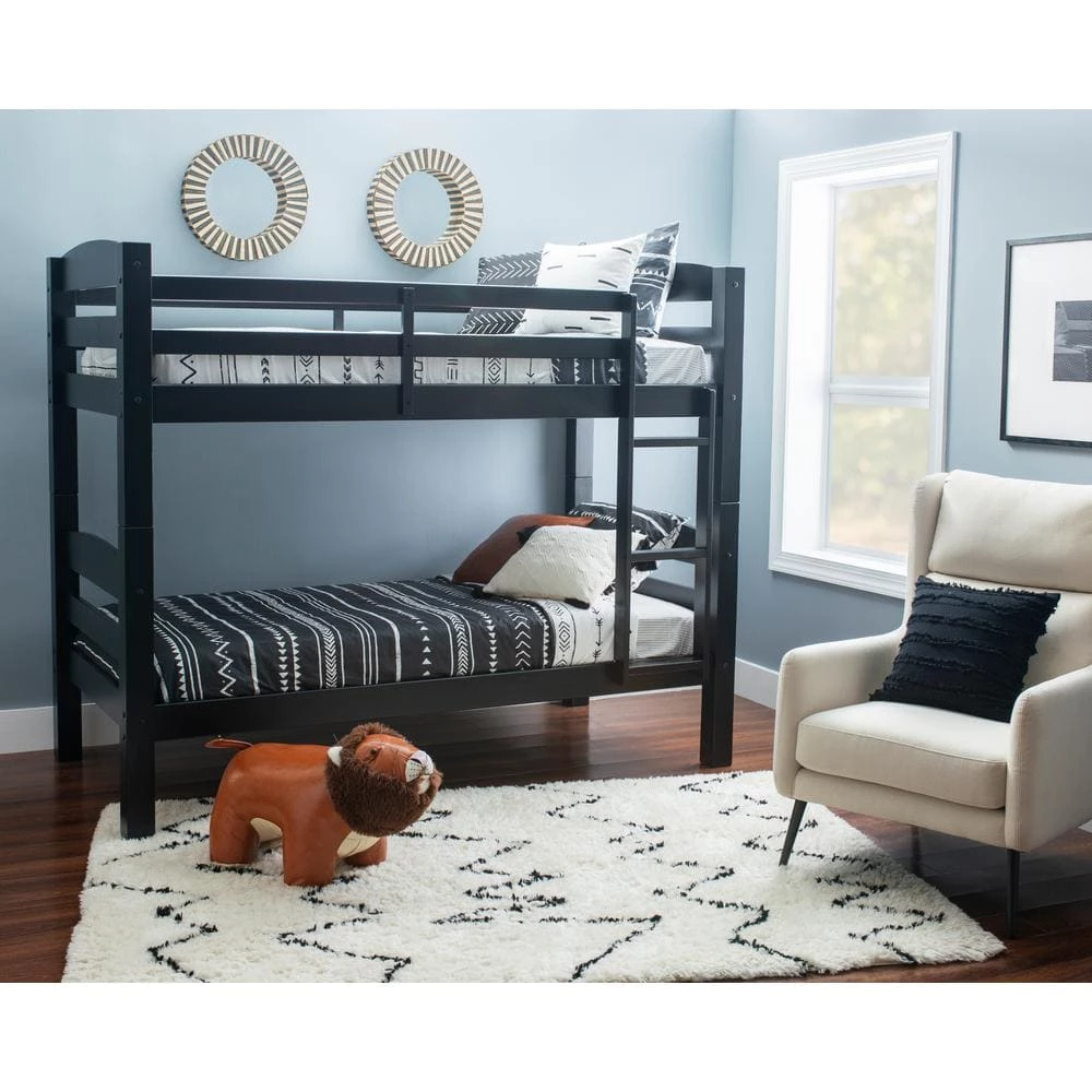 Sanders Black Twin Bunk Bed by Powell Company 11 Sanders Black Twin Bunk Bed by Powell Company - Image 9