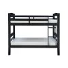 Sanders Black Twin Bunk Bed by Powell Company -Powell Company Shop black powell company bunk beds hd1103y19b 64 1000