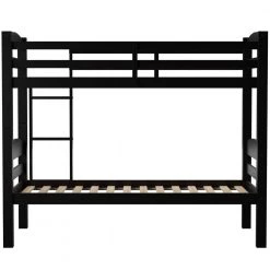 Sanders Black Twin Bunk Bed by Powell Company 13 Sanders Black Twin Bunk Bed by Powell Company -Powell Company Shop black powell company bunk beds hd1103y19b 66 1000