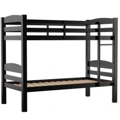 Sanders Black Twin Bunk Bed by Powell Company 15 Sanders Black Twin Bunk Bed by Powell Company -Powell Company Shop black powell company bunk beds hd1103y19b c3 1000