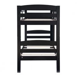 Sanders Black Twin Bunk Bed by Powell Company 12 Sanders Black Twin Bunk Bed by Powell Company -Powell Company Shop black powell company bunk beds hd1103y19b e1 1000