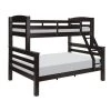 Sanders Twin Full Bunkbed Black by Powell Company -Powell Company Shop black powell company bunk beds hd1104y19b 64 1000