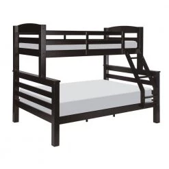 Sanders Twin Full Bunkbed Black by Powell Company