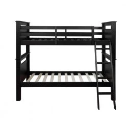Hayes Black Twin Bunk Bed by Powell Company