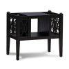 Kinzlee 22 in. W x 14 in. D x 20 in. H Black Square Wood Magazine End / Side Table by Powell Company 2 Kinzlee 22 in. W x 14 in. D x 20 in. H Black Square Wood Magazine End / Side Table by Powell Company -Powell Company Shop black powell company end side tables hd1737mt21 64 1000