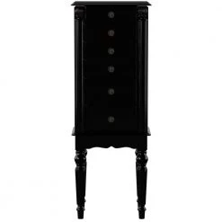 Ebony Black Finish Jewelry Armoire by Powell Company -Powell Company Shop black powell company jewelry armoires 502 317 c3 1000