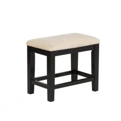 Engel Black Vanity and Bench with Tri-Fold Mirror by Powell Company -Powell Company Shop black powell company jewelry armoires hd1224j19 1f 1000