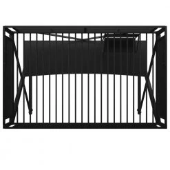 Lorenz Heavy Metal Loft Study Bunk Bed by Powell Company -Powell Company Shop black powell company loft beds hd1211y19 a0 1000