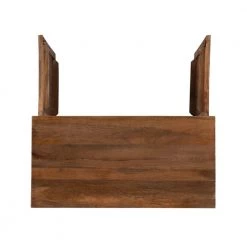 McKayla Natural Brown Mango Wood Cabinet with 3D Panel Doors by Powell Company -Powell Company Shop brown powell company accent cabinets hd1811 a0 1000