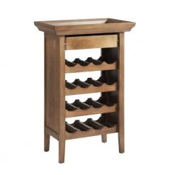 Lucille Brown Wood Wine Cabinet by Powell Company -Powell Company Shop brown powell company bar cabinets hd1557wc20b 66 1000