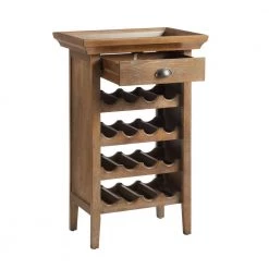Lucille Brown Wood Wine Cabinet by Powell Company -Powell Company Shop brown powell company bar cabinets hd1557wc20b 77 1000