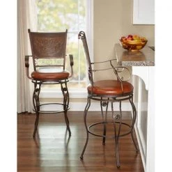Rodriguez 30 in. Copper Stamped Bar Stool by Powell Company -Powell Company Shop brown powell company bar stools hd1197b19 31 1000