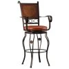 Rodriguez 30 in. Copper Stamped Bar Stool by Powell Company -Powell Company Shop brown powell company bar stools hd1197b19 64 1000