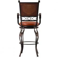Rodriguez 30 in. Copper Stamped Bar Stool by Powell Company -Powell Company Shop brown powell company bar stools hd1197b19 66 1000