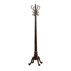 Vogel Warm Nut Brown Finish Coat Rack by Powell Company