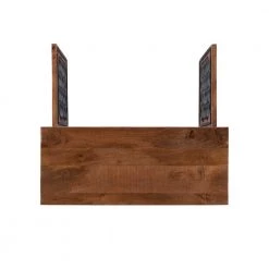 Camille 36 in. Brown 33 in. Rectangular Mango Wood Console Table with Metal Circle Front by Powell Company -Powell Company Shop brown powell company console tables hd1655at21 a0 1000