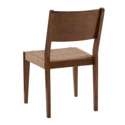 Marlene Brown Modern Dining Chair with Woven Rope Seats (Pack of 2 Chairs) by Powell Company -Powell Company Shop brown powell company dining chairs hd1588dc20 66 1000