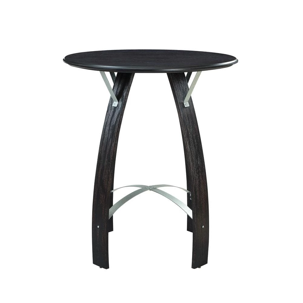 Johnson 3-Piece Rustic Dark Brown Pub Set by Powell Company 6 Johnson 3-Piece Rustic Dark Brown Pub Set by Powell Company - Image 4