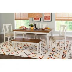 6-Piece Powell Angie Brown Dining Set by Powell Company -Powell Company Shop brown powell company dining room sets hd1479ds620 31 1000