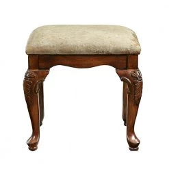 Faust Cherry Landing Bench 20.25 in. W x 16.5 in. D x 20.75 in. H by Powell Company -Powell Company Shop cherry powell company dining benches hd1774be21 e1 1000