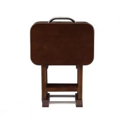 Hampden 5-Piece Snack Tray Table Set by Powell Company 14 Hampden 5-Piece Snack Tray Table Set by Powell Company -Powell Company Shop cherry powell company end side tables hd1056a19 c3 1000