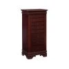Greta Cherry Jewelry Armoire 20 in. W x 15 in. D x 42 in. H by Powell Company -Powell Company Shop cherry powell company jewelry armoires hd1763ja21 64 1000