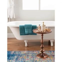 Jhana Copper Metal Side Table by Powell Company -Powell Company Shop copper powell company end side tables hd1623at21 c3 1000