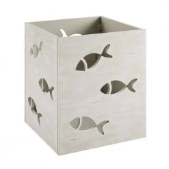Barrier Cream Fish Table with Storage by Powell Company -Powell Company Shop cream grey powell company end side tables hd1558at20w 77 1000