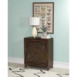 Grace Dark Brown Accent Storage Cabinet by Powell Company 21 Grace Dark Brown Accent Storage Cabinet by Powell Company -Powell Company Shop dark brown powell company accent cabinets hd1579ac20b 31 1000