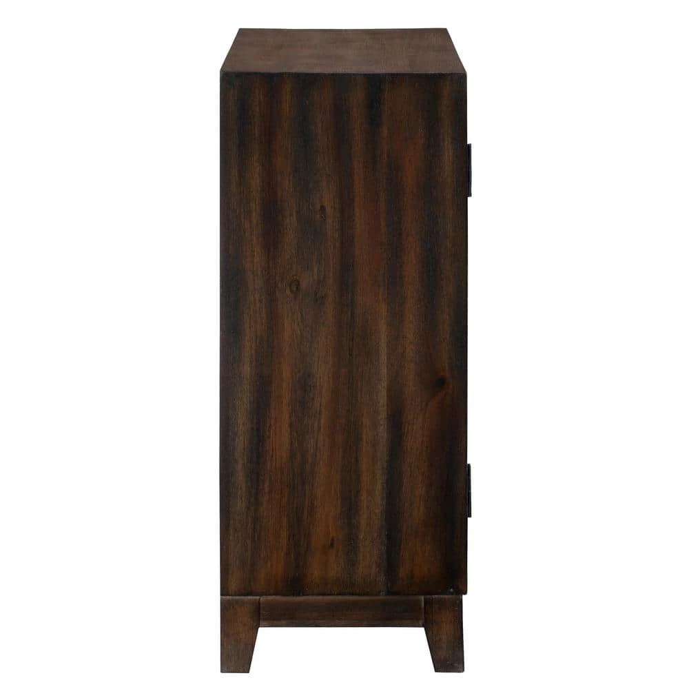 Grace Dark Brown Accent Storage Cabinet by Powell Company 4 Grace Dark Brown Accent Storage Cabinet by Powell Company - Image 2