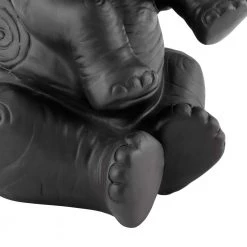 Ehren 20 in. W Dark Gray Elephant Glass Top Side Table by Powell Company -Powell Company Shop dark gray powell company end side tables hd1743st21 1d 1000