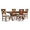 Kraven 5 Piece Dark Hazelnut Dining Set by Powell Company -Powell Company Shop dark hazelnut powell company dining room sets 713 417m1 64 1000