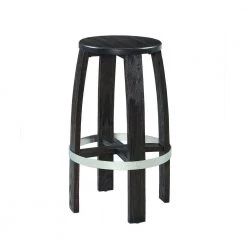 Johnson Dark Pine Finished Accent Barstool by Powell Company