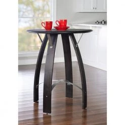 Johnson Dark Pine Pub Table by Powell Company -Powell Company Shop dark pine powell company bar tables hd1116d19pt 31 1000