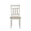 Krause Distressed White Side Chair (Set of 2) by Powell Company -Powell Company Shop distressed white finish and beige fabric powell company dining chairs hd1434dc19 64 1000