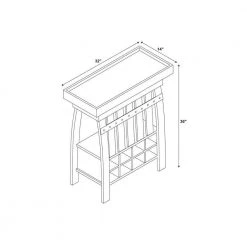 Morris Beer and Wine Cabinet by Powell Company -Powell Company Shop espresso powell company accent cabinets hd1117a19 4f 1000