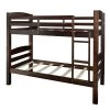 Sanders Espresso Bunk Bed by Powell Company -Powell Company Shop espresso powell company bunk beds hd1103y19e 64 1000