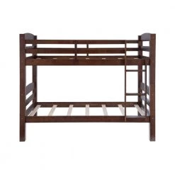 Sanders Espresso Bunk Bed by Powell Company -Powell Company Shop espresso powell company bunk beds hd1103y19e c3 1000