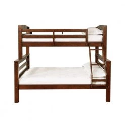 Sanders Espresso Twin Full Bunkbed by Powell Company -Powell Company Shop espresso powell company bunk beds hd1104y19e 4f 1000